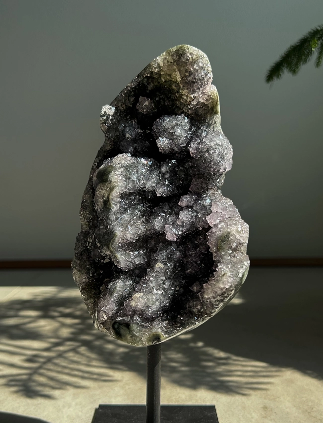 geode di Ametista Nera